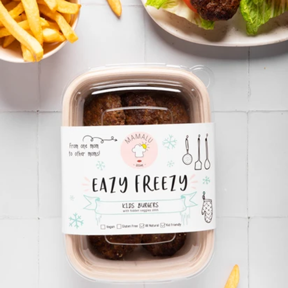 Kids Burgers with Hidden Vegetables