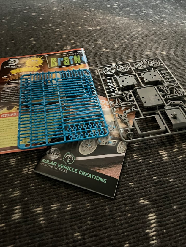 Parts of Mini Solar Vehicle