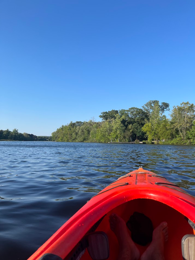 Kayaking on Charles River; Waltham, MA
