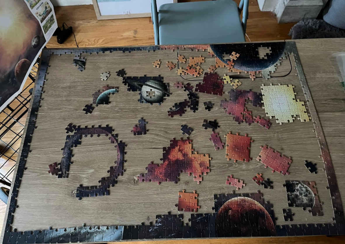 1000 piece solar system puzzle