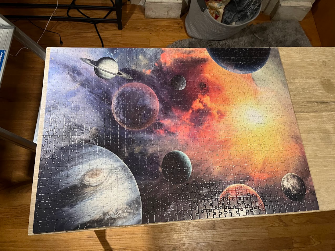 1000 piece solar system puzzle