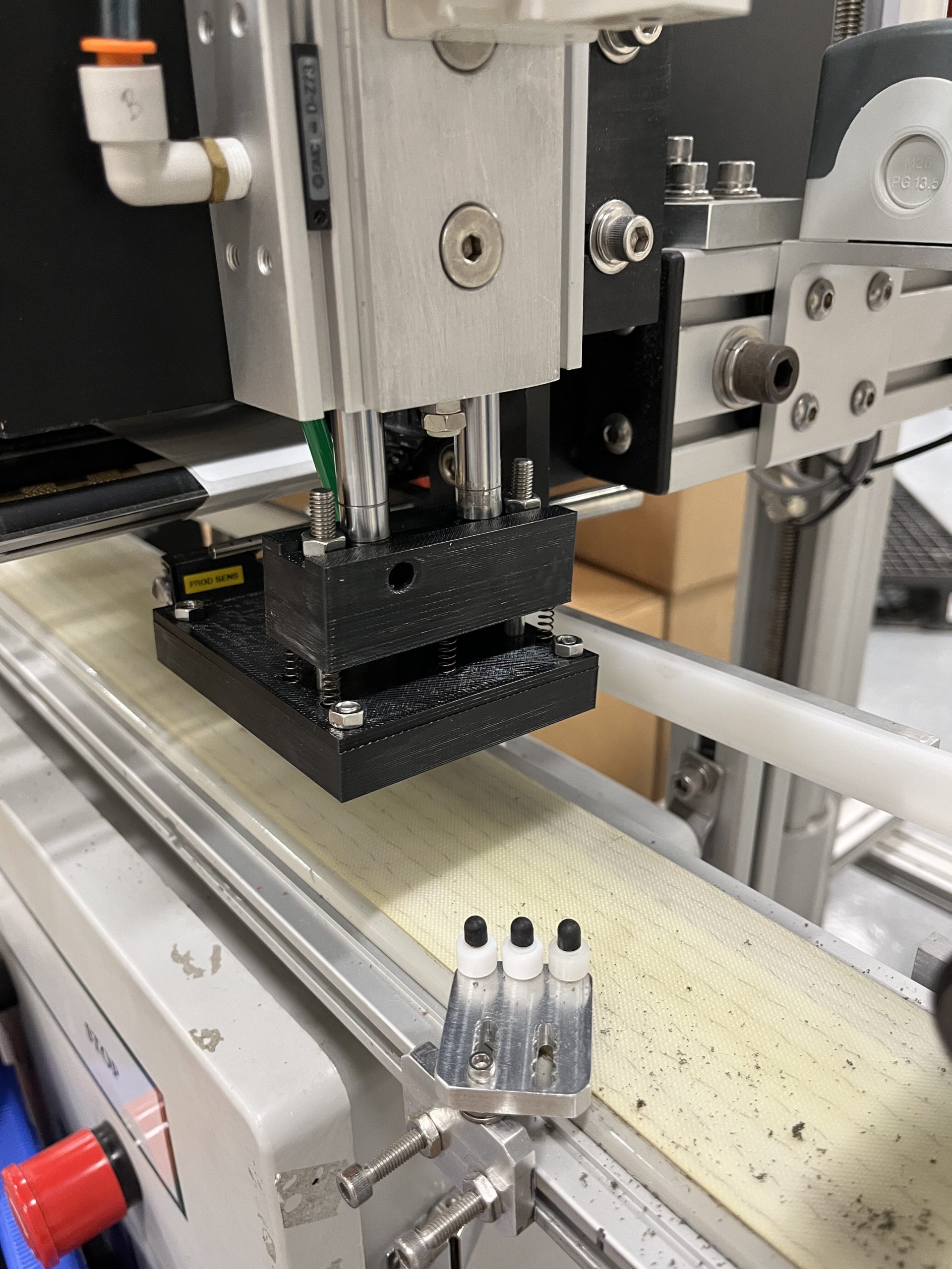 3D ABS Printed Label Press Assembly