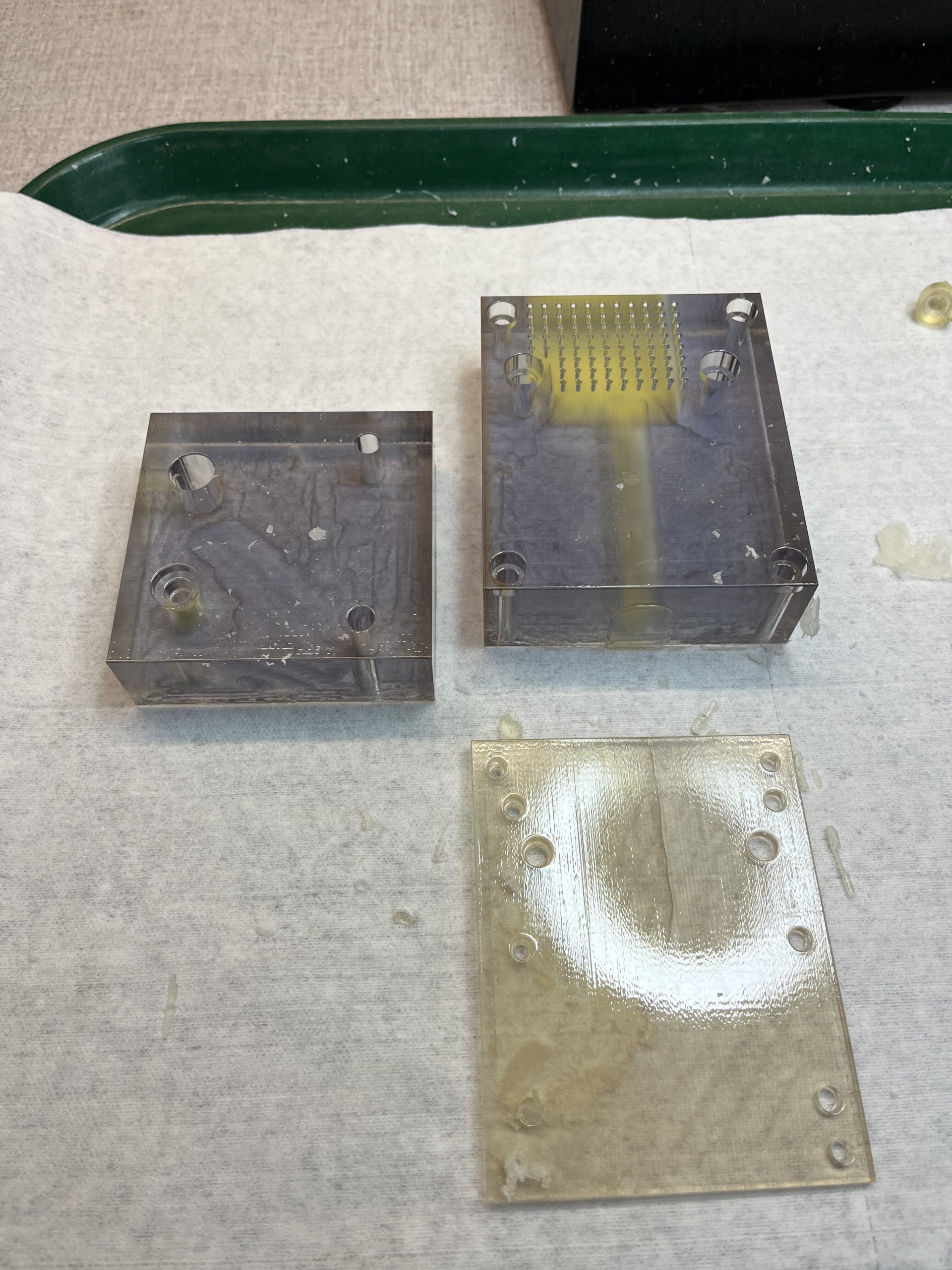 3D Prints of New Label Press Assembly