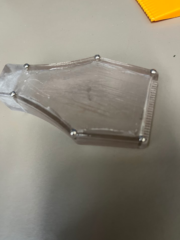 Epoxy and Screws Applied