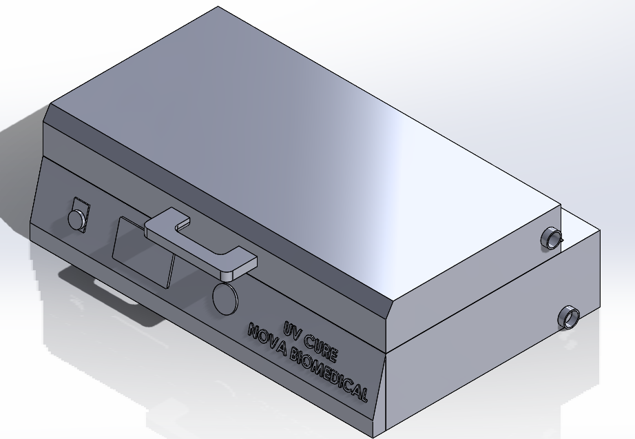 UV Cure Close Lid CAD