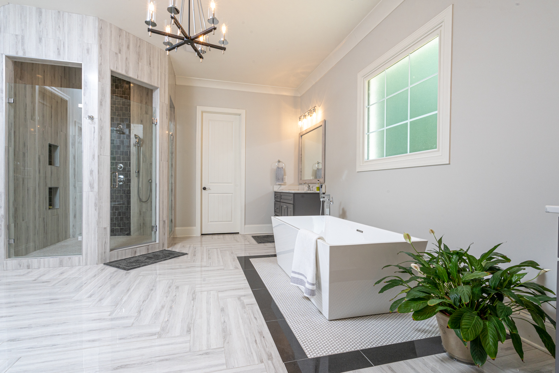 Sanjay Covington Pl - Master Bath Tub & Shower