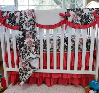 Butterfly Baby Crib Set