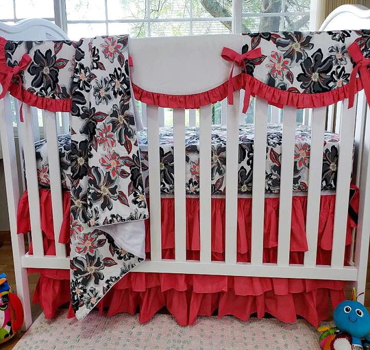 Butterfly Baby Crib Set